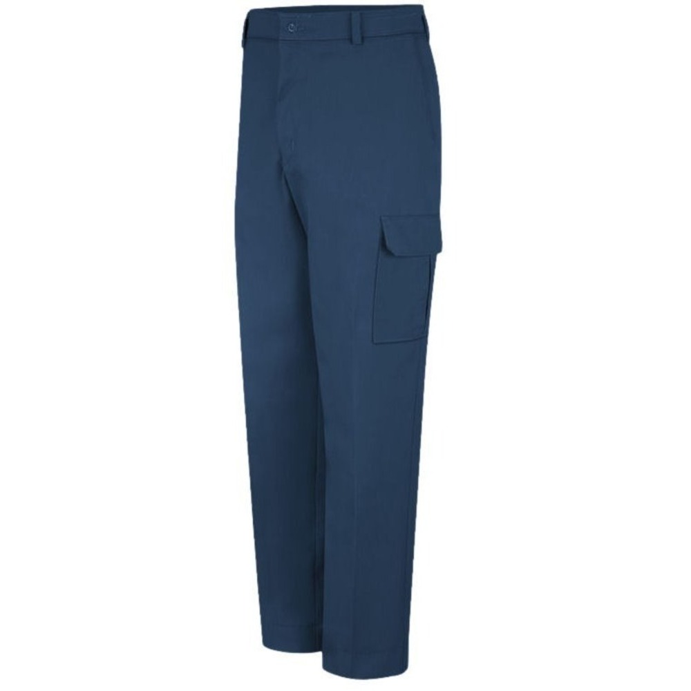Red Kap Men's Industrial Twill Cargo Work Pants #PT88 - Navy Blue - 40W x 30L